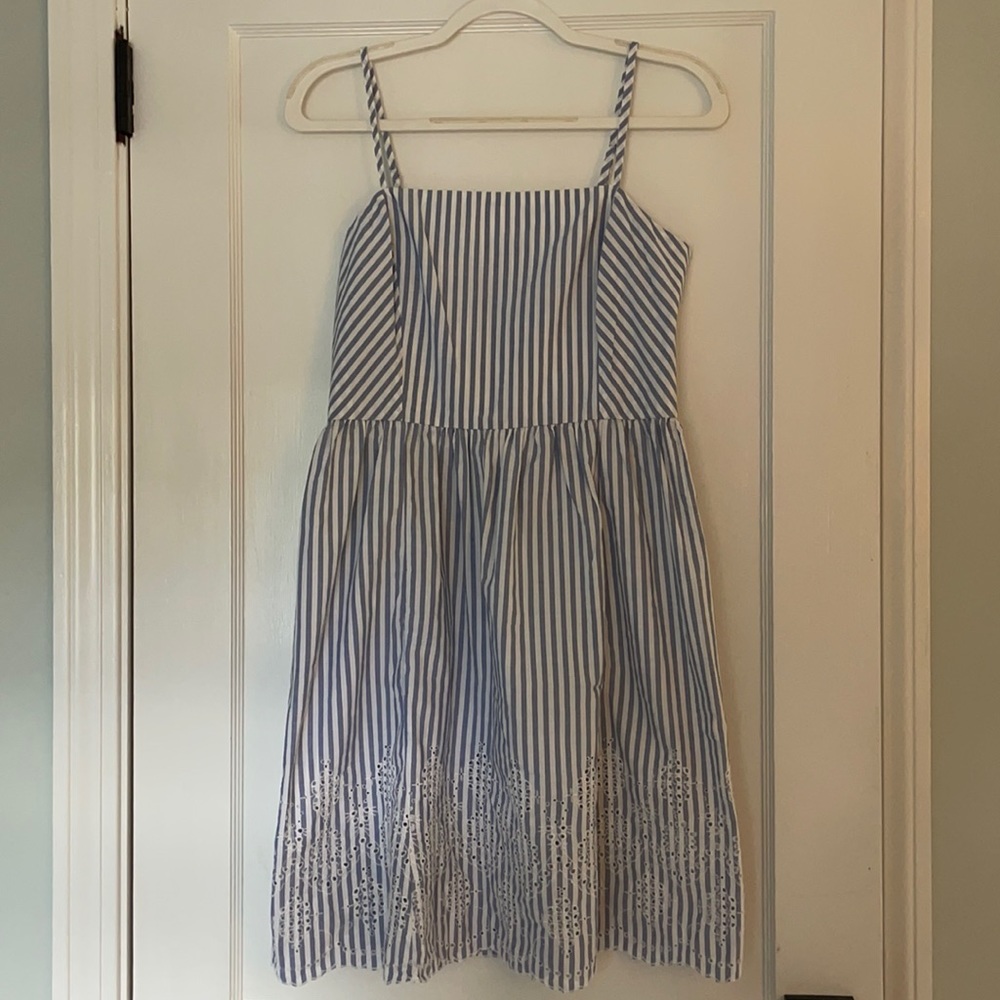 Cute Striped Gap Dress with Detailing